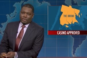 SNL Weekend Update New York casinos Bronx